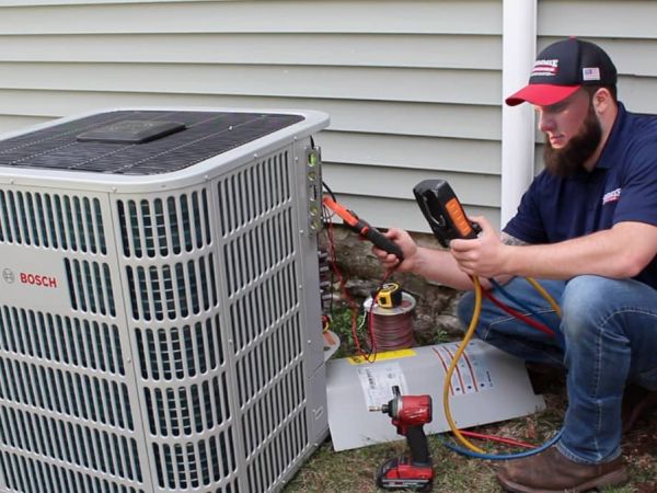 Denommee Plumbing, HVAC & Electric equipment and team